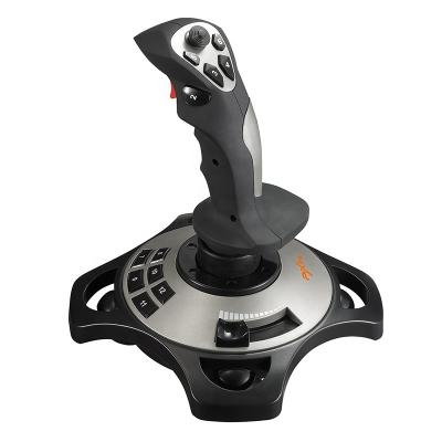 China PXN 2113 Vibration PC Flight Stick Aircraft Wired Vibration USB Flight Simulator Joystick for sale