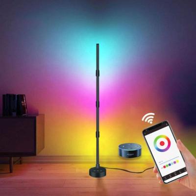 China Modern Nordic Modern Standing Floor Lamp With Table Floor Lamp Bedroom Light For Living Room Corner LED Lamp for sale