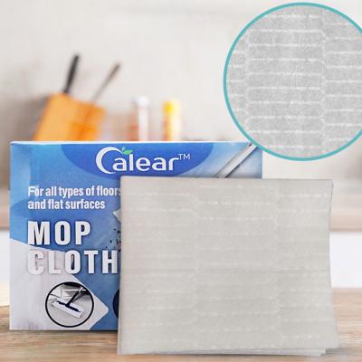 China Sustainable CALEAR Nonwoven Floor Cleaning Anti-Static Dust Free Cloth, Floor Dry Wipes, Disposable Mop Wipes for sale