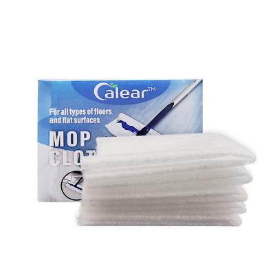 China Factory Wholesale ISO9001 Viable Nonwoven Disposable Floor Mop Cloth,Household Floor Mop Cleaning Cloth for sale