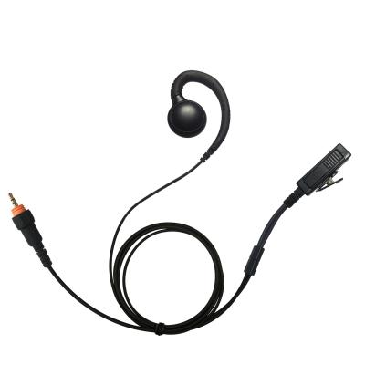 China Ear Hook Radio CLP 446 C Shape Two Way Earphones In With Mic Hook Ear Earpiece For CLP1010 CLP1040 for sale