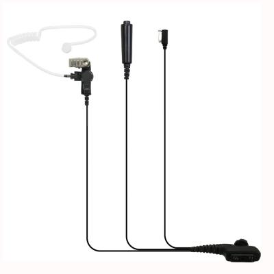 China In-Ear Air Vent 3 Wire Earphone Security Headset Tube Earphone MIC Acoustic PTTs For EADS NOKIA AIRBUS THR9 THR9I for sale