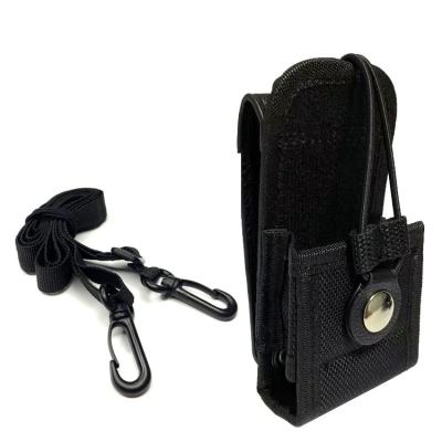 China Fabric Leather Radio Pocket Two Way Radio Nylon Holder, Nylon Walkie Talkies Case For H Y T BD350 BD500 BD610 Small Radio Series for sale