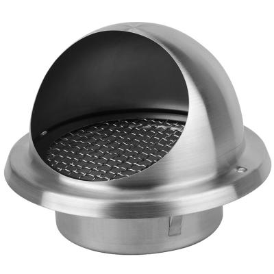 China Modern Stainless Steel Round Gable Wall Vent Louvered for sale