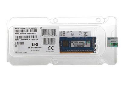 China Jogo Unbuffered da memória CAS-11 da memória 669324-B21 8GB do servidor de HP (1x8GB) DRx8 PC3-12800E à venda