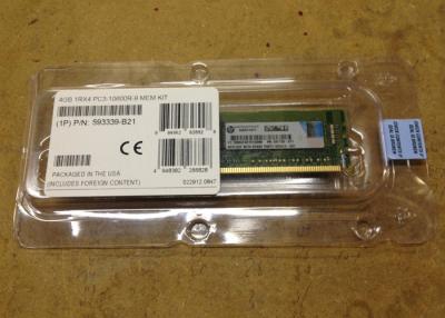 China HP Server Memory 593339-B21 4GB 1RX4 PC3-10600R-9 Kit for sale