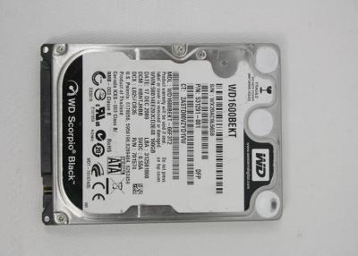 Cina Drive del hard disk WD1600BEKT SATA del server di MB 16 3 Gb/s 7200 giri/min. a 2.5 pollici 160 GB in vendita