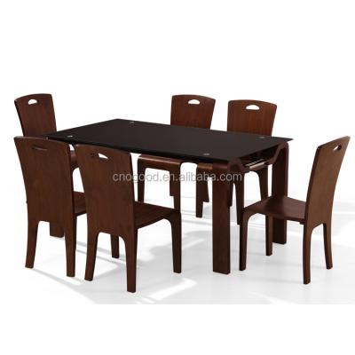 China Fashion design modern dining table set for sale S319-2 fashion design modern dining table set for sale S319-2 for sale