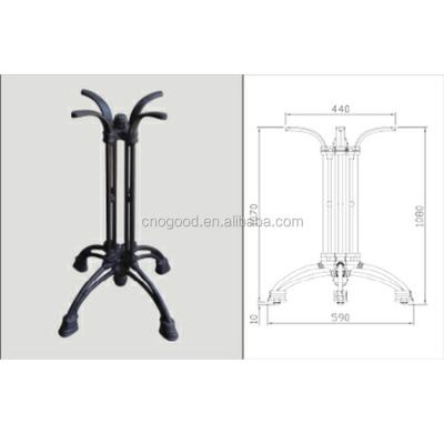 China Table Wought Iron Coffee Table Base Leg Set for sale