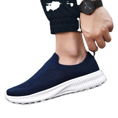 China Sports running sneakers 2022 lazy shoes sports summer no lace breathable men shoes sports slip on mens casual shoes for sale