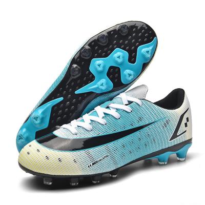 China High Ankle Rubber Soccer Sock Shoes Type Good Quality Soccer Boots Cleats Soccer Shoes for sale