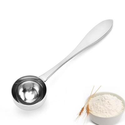 China Viable Spot Teaspoon Stainless Steel Kitchen Milk Powder Doser 15ML Fruit Powder Spoon for sale