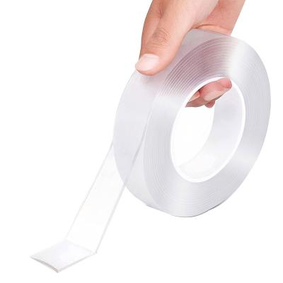 China Other Cheap Price Tape Transparent Nano Double Sided Sticky Self Adhesive Reusable Strong Resistant Acrylic Tape Sticky Viscosity for sale