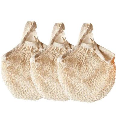 China Eco-Friendly Fashion Foldable Mesh Tote Bag Wholesale High Quality Low Price Twine Cotton Net Bag Purchasing Eco-Friendly for sale