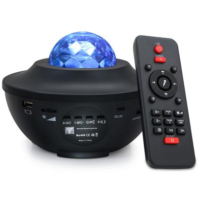 China Room Star Smart Night Projector Starry Light,Laser Sky Star Projector BT Music Speaker Galaxy Light Projector with Remote Control for sale