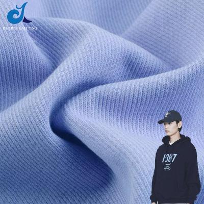 China 290gsm Heavyweight 95% Cotton 5%spandex Two Yarn Size Quantity Sustainable Sports Wear Customized Hoodie Knitting Cotton Fabric for sale