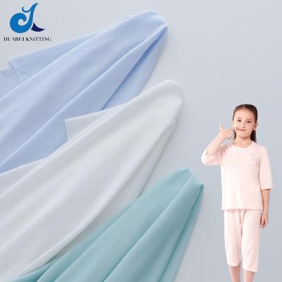 China Breathable Children Clothes Underwear High Quality T-shirt Baby Kid Tank Top Clothes Comfortable Lyocell Tencel Cotton Fabric for sale