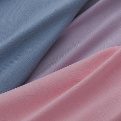 China Single Side Sanding Acrylic Modal Fabric Child Friendly Air Layer Double Sided Elastic Thermal Underwear Fabrics for sale