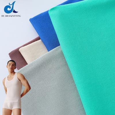 China Organic Cotton Fabric 40S Factory Price Knitting Soft Hand Feel 93% Cotton 7%Spandex Custom Cotton Fabric For Underwear T-shirt for sale