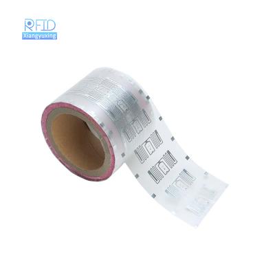 China Waterproof/wet uhf label sticker uhf inlay sticker rfid waterproof printable paper logistics rfid for sale