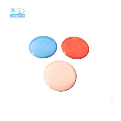 China 25mm Waterproof/Waterproof Custom Social Media 13.56Mhz Nfc tag215 30mm Phone Tags Waterproof Nfc Epoxy Sticker for sale