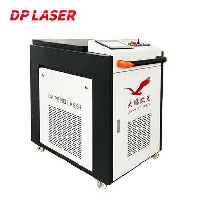 China Hanwei Stainless Steel Head 1000W 1500W 2000W CW Handheld Continuous Fiber Laser Cleaning Machine for sale