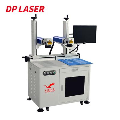 China Custom Programmable Double Galvo Scanner Large Format Fiber Laser Marking Splicing Machine for Metal-bearing and Non-metal-bearing Materials for sale