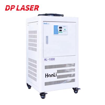 China Metals Cutting HanLi HL-1000 1000W 1KW Fiber Laser Cutting Machine Water Cooler for sale