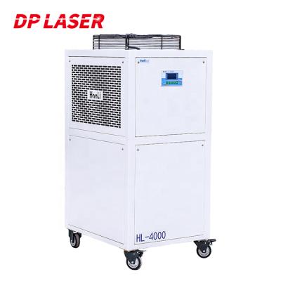 China Metals Cutting HanLi HL-4000 4000W 4KW Fiber Laser Cutting Machine Water Cooler for sale