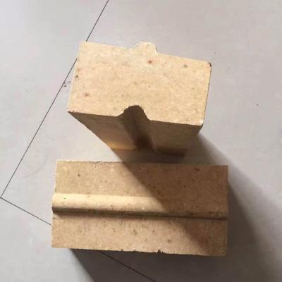 China 22-24% Apparent Porosity International Standard MgO Content % Fire Clay Wedge Brick for sale