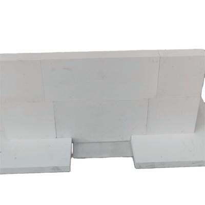 China BULK DENSITY 3.75-3.95g/cm3 Used Glass Furnace Upper Structure AZS Brick for Moulding for sale