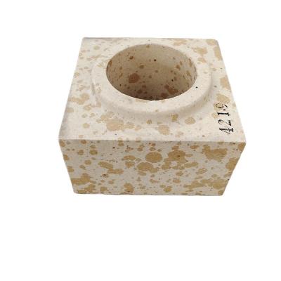 China SiC Content % Semi Silica Brick Corundum Silicon Carbide Refractory for Glass Furnace for sale