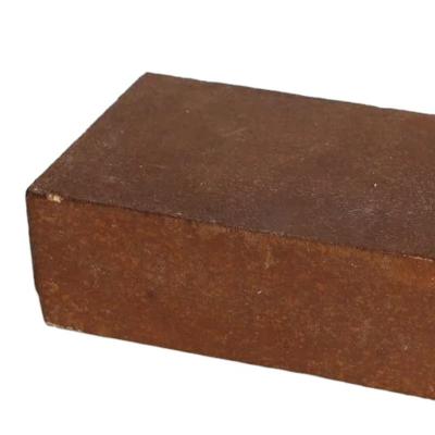 China Kiln Converter Magnesia Refractory Material Brick Customized 1800C Magnesite Refractory Brick for sale