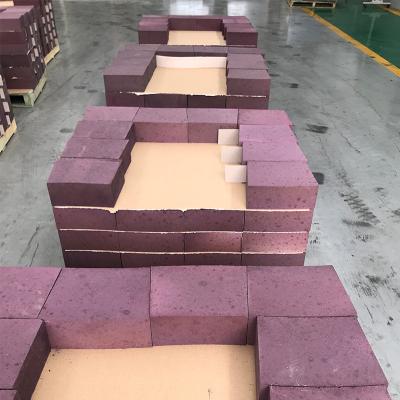 China Non-Ferrous Metals Melting Converter Magnesite Chromite Brick with High Refractoriness for sale