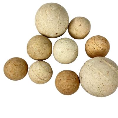 China Processing Service 68% 75% 80% 92% Inert Al2O3 High Alumina Ceramic Ball for Ball Mill for sale