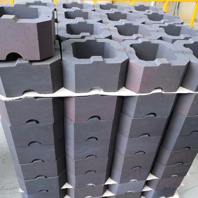 China Hot Blast Stove Magnesia Chrome Brick with Bulk Density of 3.0g/cm3 and 60% MgO Content for sale