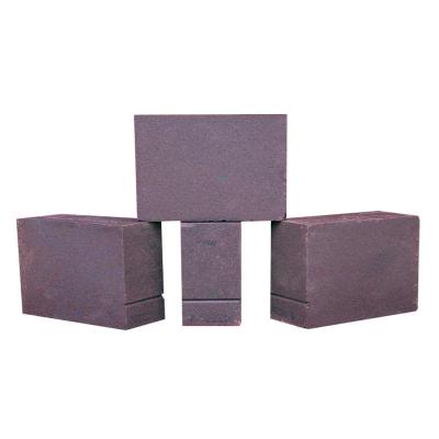 China High Refractoriness Clinker Magnesia Chrome Brick Refractory Brick Mag-Cr Bricks For Kilns for sale