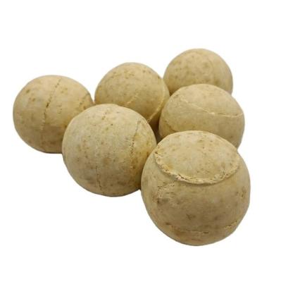 China Calcined Bauxite Raw Material Fine Bubble Ceramic Balls for Ground Alumina Ball Stone for sale