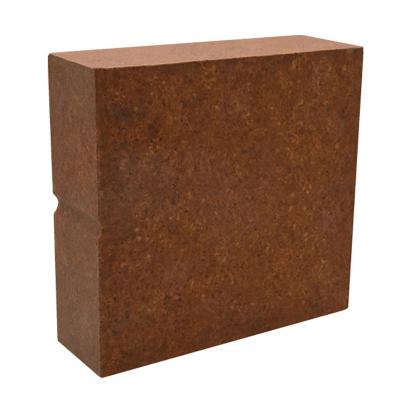 China Customized CrO Content Magnesia Iron Spinel Brick for Cement Manufacturing Plant for sale