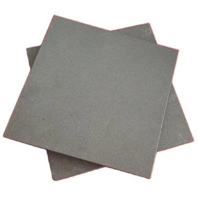 China 1400 C Working Temperature Silicon Carbide Sic Ed Shape Ceramic Plate with SiC Content % 85Min for sale