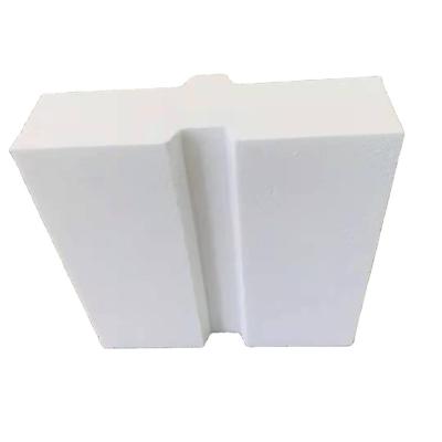 China 90-99.9% Al2O3 Content White Corundum Brick for High Temperature Industrial Furnaces for sale