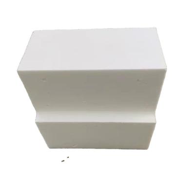 China 90% Alumina White Corundum Sintered Corundum Brick for High Temperature Furnace Liner for sale