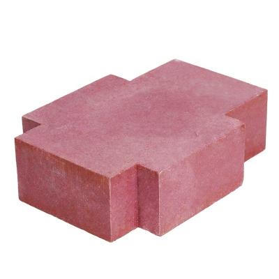 China Chromium Corundum Brick for Glass Furnace/Carbon Black Industry Bulk Density 3.35g/cm3 for sale