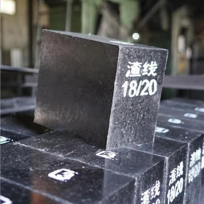 China Alumínio reforçado de alta resistência de magnésio carbono tijolo refratário para revestimento de forno à venda