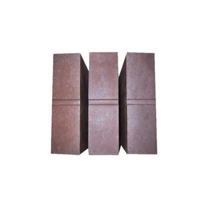 China High Strength Anti Erosion Refractory Directly Bonded Magnesia Chrome Bricks for Industrial for sale