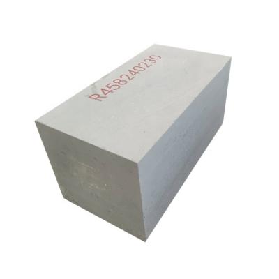 China 75% Al2O3 High Wear Resistant Magmalox Fused Zircon Mullite Block for Push-steel Heating Furnace for sale