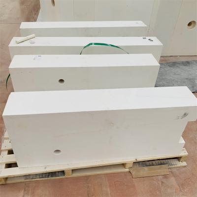 China Little CaO And MgO Content Zirconia Corundum Refractory Zirconium Aluminum Brick Fused Cast Azs Blocks for sale