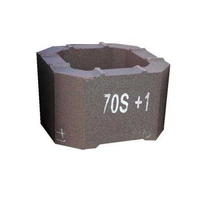 China Magnesium Refractory Brick For 1800 Degree Furnace In Steel Industry High Temperature Resistant Little CaO Content for sale