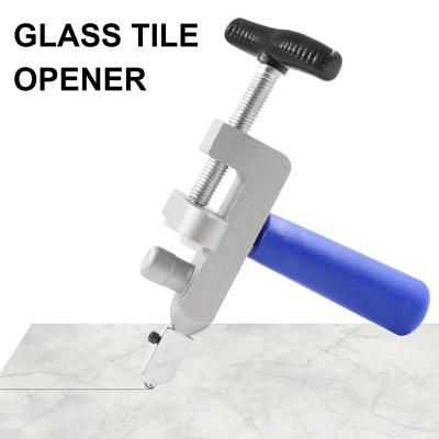 China Glass/Tile Cutting Cutting Professional Glass Diamond Cutter For Glass Tile Cutting 2 In 1 Glass Cutter Set Construction Hand Tools for sale