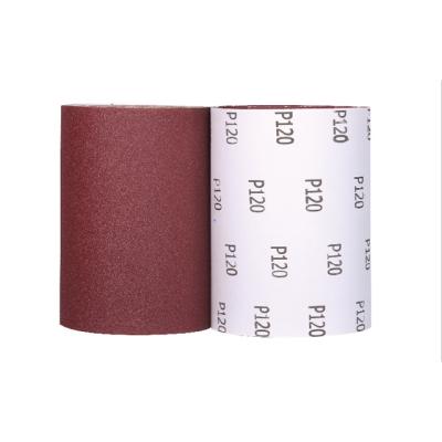 China Plywood E-Weight Factory Supply Wood Polishing Emery Roll for sale